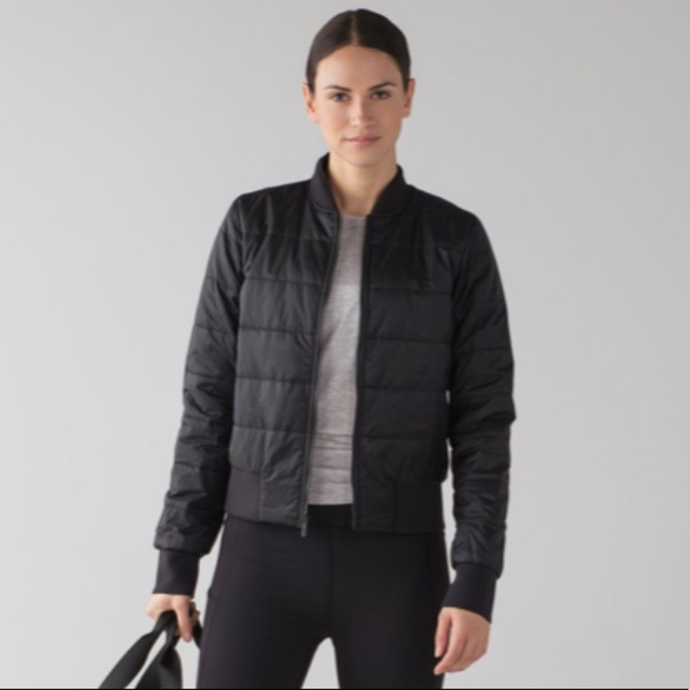 Lululemon bomber jacket reversible